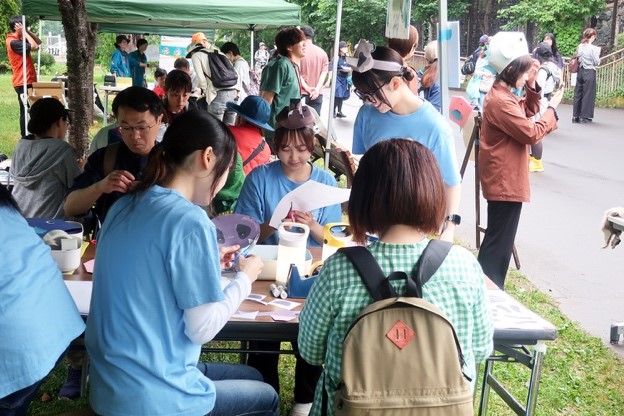 どんな顔？どんな尻尾？ in 円山動物園 　北海道武蔵女子大学キッズデザインプロジェクト
