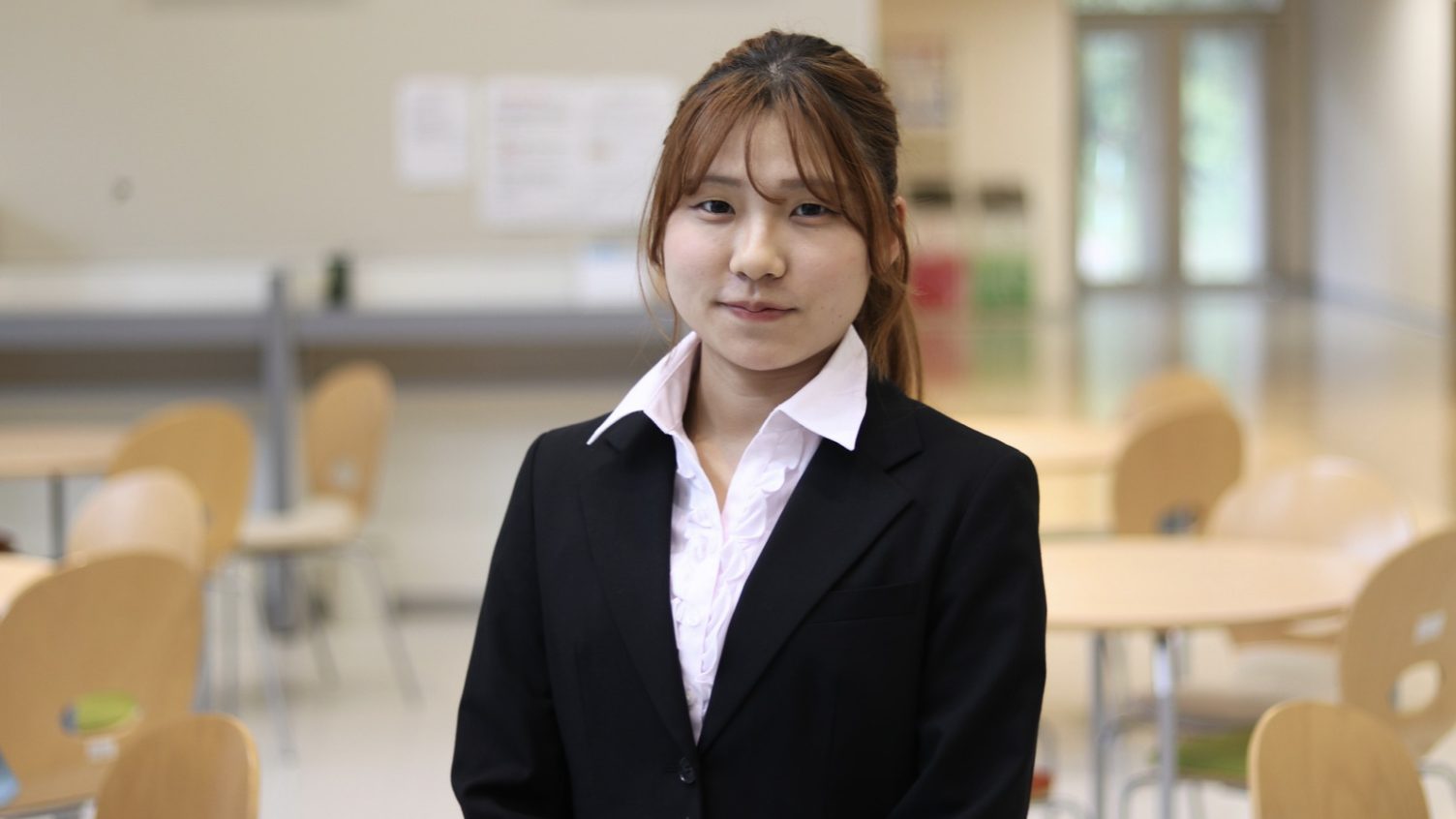 札幌光星高校の恩師へ感謝を伝える ― 北海道武蔵女子大学「母校訪問プロジェクト」福嶋小晴さんの成長報告