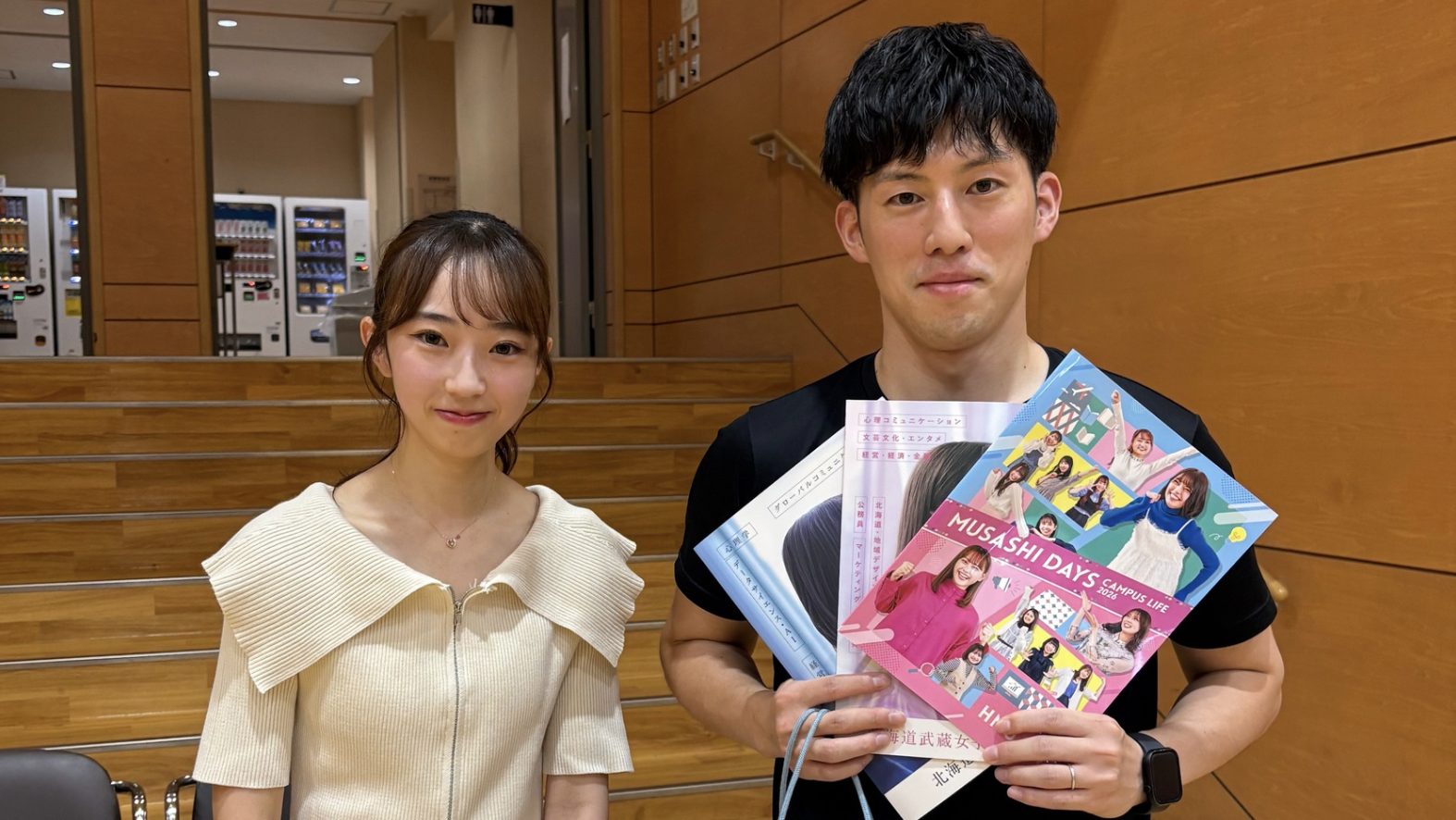 「和久田先生の励ましの言葉が新たな挑戦への勇気をくれた」 札幌光星高校　進藤 はなさんが母校を訪問